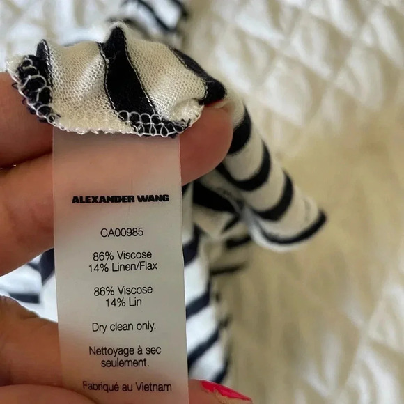Alexander Wang Alexander T strips tee - Picture 7 of 8